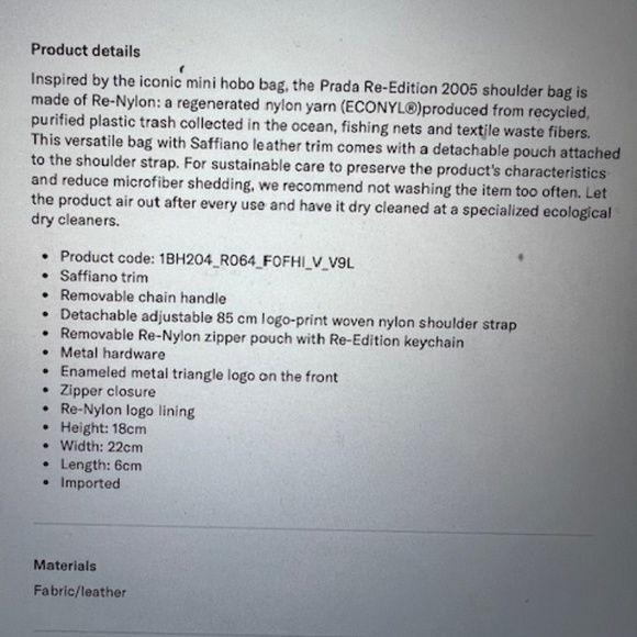 PRADA Re-Edition 2005 $1950 - Picture 6 of 11